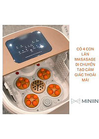 Bồn Ngâm Chân Massage  Gấp Gọn , Máy Ngâm Chân Massage Chân - Cải Thiện Giấc Ngủ Cho Gia Đình - HÀNG LOẠI 1- CHÍNH HÃNG MINIIN