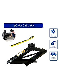 Kích Nâng Gầm Ô Tô, Xe Con, Xe Máy 2 Tấn Loại Dày Kèm Cờ Lê Nhỏ Gọn – Thay Lốp Khẩn Cấp Dễ Dàng