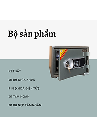 Két Sắt Chống Cháy Gia Đình TRULY TL-32 Chống Cháy, Chống Trộm Công Nghệ Hàn Quốc 45kg Bảo Hành 5 Năm - Hàng Chính Hãng 