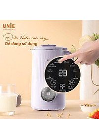 Máy làm sữa hạt Unie UMB10,Lưỡi dao 8 cánh inox 304 cao cấp,Dung tích 1L,công suất 800W,8 chức năng xay nấu- hàng chính hãng