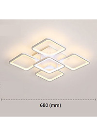 Đèn trần led 3 chế độ ánh sáng NIDALY - có điều khiển từ xa tiện dụng