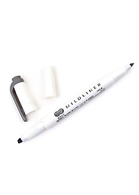 Viết Lông Dầu Dạ Quang Mildline Zebra Wkt7-Mdgr - Xám