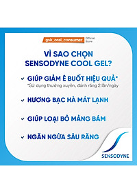Kem đánh răng SENSODYNE Cool Gel - mát lạnh (100g)