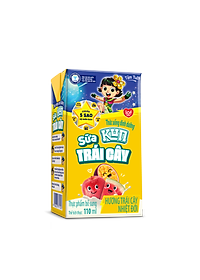 Thùng 48 hộp Sữa trái cây nhiệt đới KUN 110ml/hộp