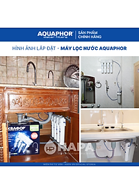 Máy Lọc Nước AQUAPHOR CRYSTAL ECO H Chuẩn Nước Khoáng Uống Trực Tiếp, Công Nghệ NANO Aqualen Độc Quyền, Máy Lọc Nước Không Điện - Nhập Khẩu Châu Âu, Hàng Chính Hãng
