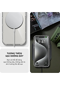 Ốp lưng cho iPhone 14 promax/ 13 promax/ 12 promax/ 11 promax/ Xsmax/ XS/ 8plus/ 7plus trong suốt chống sốc đệm khí cao cấp - hàng chính hãng