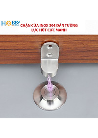 Chặn cửa chống va đập nam châm gắn sàn nhà inox 304 Hobby Home Decor CC5