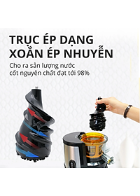Máy Ép Trái Cây Mishio MK313 motor đồng máy nặng 5.2Kg - Hàng Chính Hãng