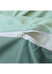 Bộ vỏ chăn ga gối cotton tici notag Lidaco cotton đũi trơn dày decor phòng ngủ vintage đủ mọi cỡ nệm