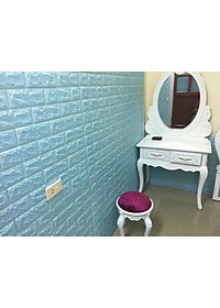 Bộ 10 Miếng Xốp Dán Tường 3D Chịu lực, chống nước, chống ẩm mốc 70x77cm DT26