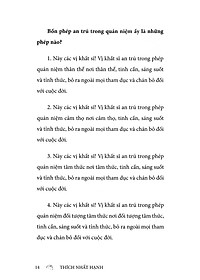 Sách Con Đường Chuyển Hóa - Kinh Bốn Lĩnh Vực Quán Niệm (Tái Bản)