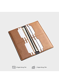 Ví Lata ( Thời trang nữ dáng cầm tay dáng dài - Ví da VN64 )