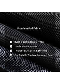 Túi đeo chéo du lịch nam Arctic Hunter K00162 chất liệu Oxford chống thấm nước, đựng ipad, thiết kế nhiều ngăn tiện dụng