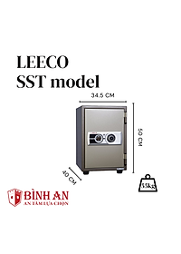 Két sắt Thái Lan LEECO SST Nặng 53kg, Cao 51cm, Dạng Đứng, Chịu Nhiệt Độ 1050 Độ C Trong 120 Phút - Hàng Chính Hãng 