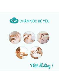 Khăn Ướt Đa Năng Không Mùi NIVA Gói 80 Tờ Tiện Dụng, Diệt Khuẩn, An Toàn Cho Trẻ Sơ Sinh Phụ Nữ Mang Thai