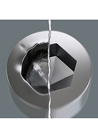 Bộ lục giác bi thép không gỉ Wera 3950 PKL/9 hex-plus stainless 1 mã 05073544001 gồm 9 cái kèm kẹp nhựa