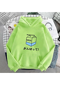 ÁO HOODIE NAM NỮ IN HỘP SỮA (NHIỀU MÀU)