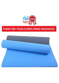[CHỌN MÀU] THẢM TẬP YOGA, GYM 2 LỚP+ TÚI ĐỰNG THẢM TẬP YOGA + DÂY BUỘC CHUYÊN DỤNG - CHÍNH HÃNG DODODIOS
