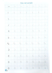 Sách Luyện Viết Đúng, Viết Đẹp 1 - Tập 1