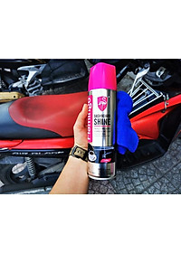 Bình Xịt Dưỡng Bóng Da Và Nội Thất Ô tô Hương vị Cà Phê - Flamingo F096