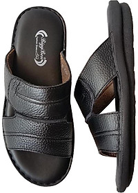 Dép Nam BIGGBEN Da Bò Thật Cao Cấp DN195