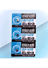 Pin Maxell Nhật Bản SR416SW / 337 Hàng Chính Hãng Made in Japan