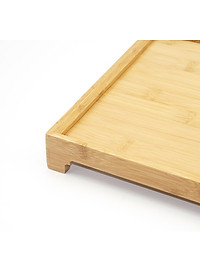 Khay trà bằng gỗ Tre kiểu Nhật (Hàng VN), 40x25x4cm