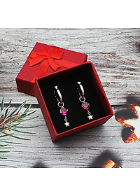 Hoa Tai Trẻ Em Bạc Hiểu Minh HTE005