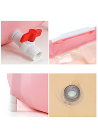 Bồn Tắm Ngâm Người Thảo Dược Có Thể Gấp Gọn KUNBE Cho Người Lớn Và Trẻ Em, Bồn Tắm Di Động Thông Minh, Chậu Tắm Xông Hơi Giữ Nhiệt Tiện Lợi