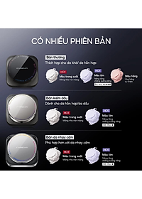 Phấn phủ CARSLAN dạng bột từ tính kiềm dầu màu đen chống nước chống mồ hôi che phủ bóng dầu cho mặt 8g