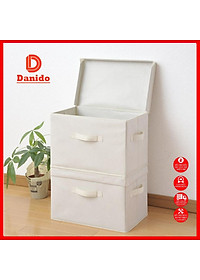 Bộ 2 chiếc hộp vải đựng đồ Thụy Điển 24L, Combo 2 chiếc túi vải đa năng TD1 có chọn màu miDoctor