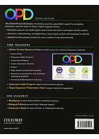 Sách Oxford Picture Dictionary : The Monolingual Dictionary (American English) (Third Edition)