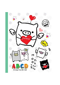 Lốc Tập 4 ly caro Hải Tiến - ABCD (96 trang - Lốc 10 cuốn - Miền Nam)