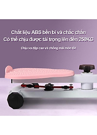 Bàn xoay eo 3004R Xoay eo giảm cân, tập bụng, kết hợp massage chân