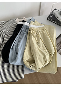 Quần ống rộng nữ, chất liệu Lụa gió cao cấp, mềm mịn, mát mẻ, Quần dài nữ form rộng thoải mái form 40-62 kg