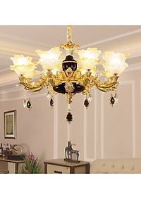Đèn chùm - đèn trần trang trí nội thất IRELIA phong cách Châu Âu hiện đại