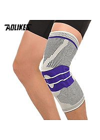 Đai Bảo Vệ Đầu Gối Hỗ Trợ Phục Hồi Dây Chằng Xương Khớp Sport Knee Protector AOLIKES YE-7721 - Hàng Chính Hãng