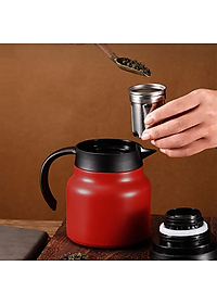 Bình pha trà, cà phê KG85S giữ nhiệt rất tốt có lõi lọc inox 316 cao cấp 1000ml - Hàng chính hãng