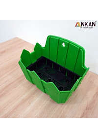 Chậu Nhựa Trồng Cây ANKAN Để Treo Ban Công, Treo Tường, Ngoài Trời, Sân Vườn, Kích Thước 24 x 19cm, Nhựa Cao Cấp