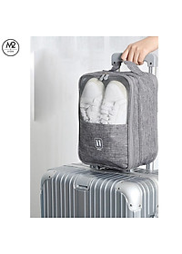 Túi đựng giày dép du lịch 3 ngăn chống nước,Có thể cố định trên vali,Không gian bên trong rộng rãi - Hàng chính hãng