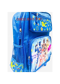 Balo cần kéo đi học cho bé trai tiểu học cấp 1 siêu nhân ABC