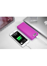 Box sạc dự phòng 2A 8 cell dùng pin 18650 (Đen,chưa pin)