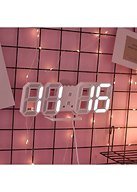 Đồng hồ báo thức điện tử để bàn màn hình đa chức năng thời gian, lịch, báo thức, nhiệt độ - Giao Màu Ngẫu Nhiên