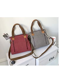 Túi xách túi đeo vai nữ vải canvas thời trang cao cấp phong cách mới