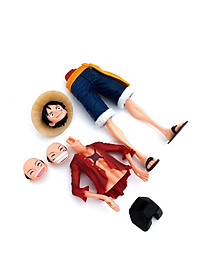 Mô Hình Luffy 3 Mặt Biểu Cảm 27CM  Mô hình One Piece Cao Cấp, Figure Mô Hình Anmie One Piece Luffy Vua Hải Tặc