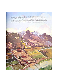 Sách Lịch sử Việt Nam bằng tranh - Cờ lau Vạn Thắng vương (bản màu)