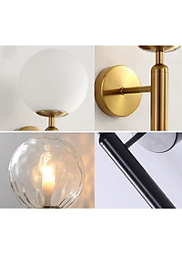 Đèn tường MONIS hiện đại trang trí nội thất cao cấp - kèm bóng LED chuyên dụng.