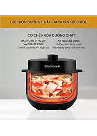 Nồi Áp Suất BlueStone PCB-5648 - 4,5 lít - 900W - Bảng điều khiển cơ - Bảo hành 2 năm - Hàng chính hãng