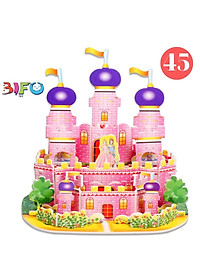 Đồ chơi lắp ghép mô hình giấy thông minh Ngôi nhà mơ ước