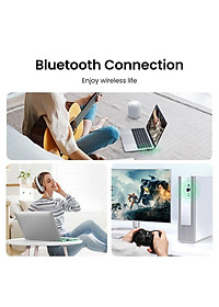 Ugreen UG90225CM591TK 20M v5.3 USB Bluetooth chỉ hỗ trợ duy nhất Windows kết nối được 7 thiết bị - HÀNG CHÍNH HÃNG